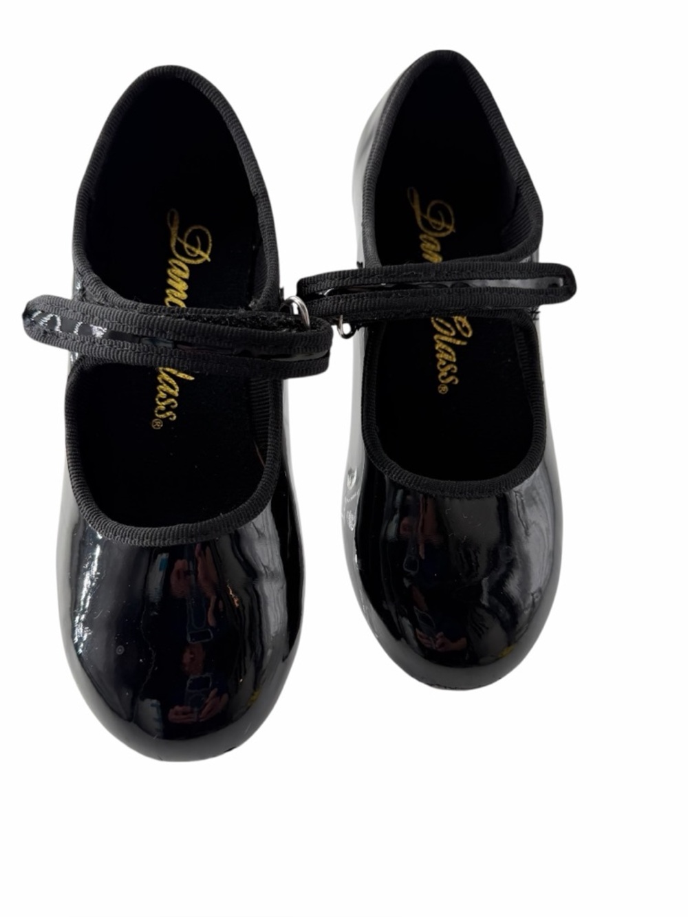 Dance Class Black Tap Dance shoes Mary Jane Class & Recital Wear Youth Size 12